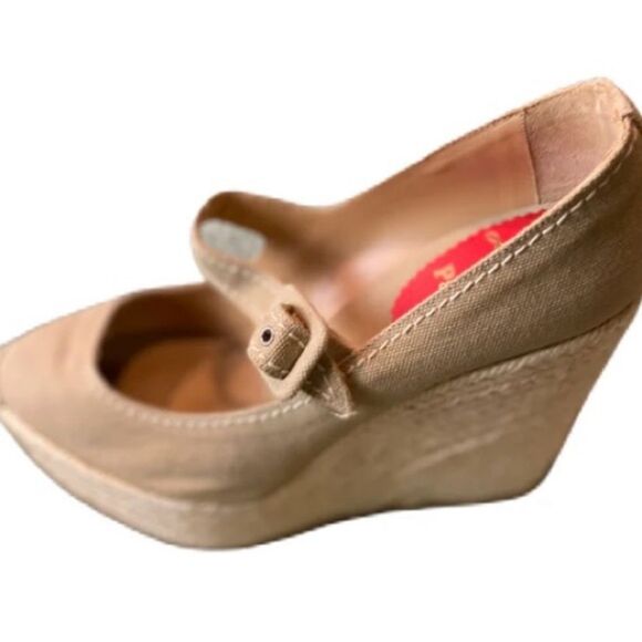 #140 CHRISTIAN LOUBOUTIN Mallorca Wedge - Picture 2 of 11